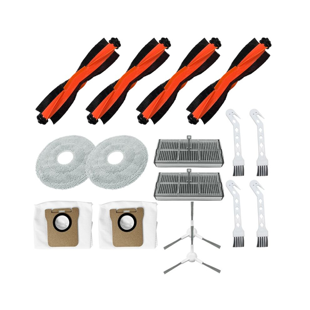 For M30s Robot Vacuum Cleaner Main Brush, Side Brush Filter Core Cloth Dust Bag Accessories Brush 6033488504320