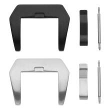 2Pcs Stainless Steel Watch Band Replacement Buckles Easy Installation