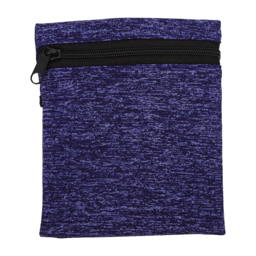 Blue Cell Phone Armband Bag For Running With Breathable Material