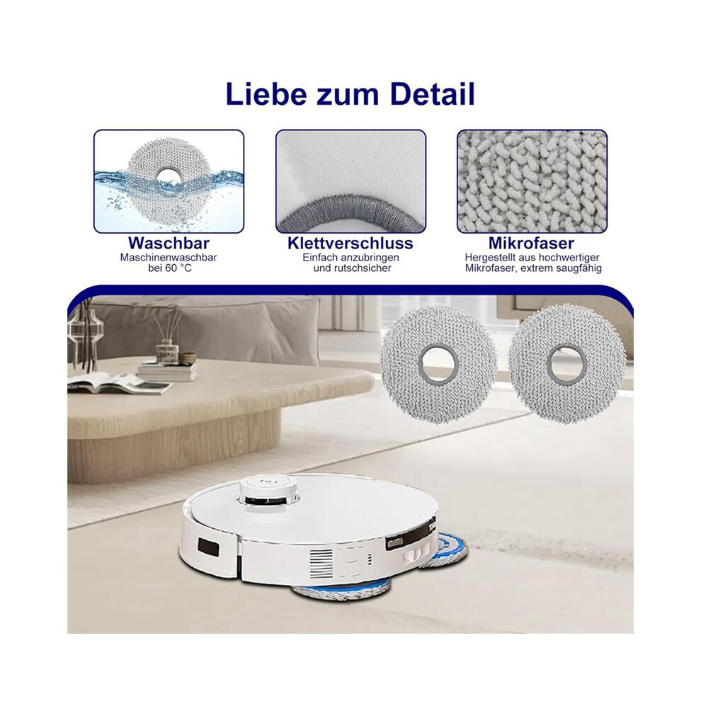 Accessory Set For Deebot T30 Pro Omni / T30 Omni / T30s / T30s Combo Main Side Brush Hepa Filters Mop Bags 6033868745497