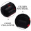 25Pcs Black Plastic Cable Holder Clips Self Adhesive Cord Organizers 3
