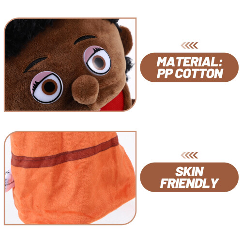 family member hand puppet plush interactive storytelling toy 2