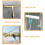 5 Pcs Window Cleaning Replacement 35.00x2.00x0.40cm Black 5
