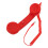 Red Retro Wired Cellphone Handset for Smartphone PC with 3.5mm Plug 12
