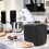 Reusable Bread Maker Cover Black Insulated Toaster Protector 9