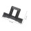 10Pcs ABS Solar Panel Drainage Clips for Auto Removing Stagnant Water 2