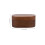 1set Rectangular Guitar Plectrum Box Coffee Color For Travel 2