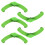 Plant Support Clips 5pcs 4.9x0.8x0.6in 7