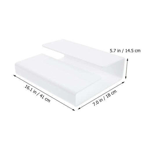1Pc White Acrylic Glasses Storage Rack Display Stand for Shops 1