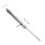 Stainless Steel Drop Bolt Heavy Duty Door Bolt Lock Silver 1pack 2