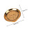zinc alloy fruit serving tray storage golden 2