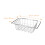 Stainless Steel Sink Drying Rack Multi-Hole Dish Drainer Silver 2