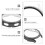 2Pcs Stylish Bling Watch Protection Shell with Clear Tempered Pc Case 6