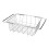 Stainless Steel Sink Drying Rack Multi-Hole Dish Drainer Silver 10