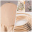 5Pcs Bamboo Embroidery Hoops Assorted Colors Durable DIY Craft Rings 3
