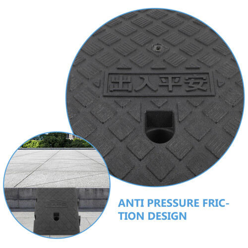 Plastic Outdoor Use Slope Ramp Mat With Slip Resistant Texture 2