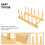 Dish Bowl Storage Rack Plate Racks For Kitchen Drying Dishes Drainers 5
