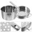 Convenient Noodle Stainless Steel Silver 1 Set 9