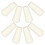8Pcs White Wooden Blind Cord Knobs Pull Ends for Window Blinds 11