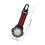 Red Carabiner Digital Dial Watch Nylon Strap Backpacker Watch 2