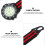 Red Carabiner Digital Dial Watch Nylon Strap Backpacker Watch 4