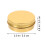 6pcs round aluminum tea candle storage boxes for cosmetics 2
