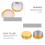 6pcs round aluminum tea candle storage boxes for cosmetics 4