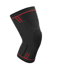Knieschützer, kompakter Knieschutz, Nylonstruktur,-Rot XL