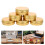 6pcs round aluminum tea candle storage boxes for cosmetics 6