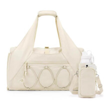 Gym Bag Trendy Active For Yoga Practitioners Multiple-Beige
