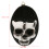 Resin Skull Candle Holder Wall Hanging Skeleton Hook Gothic Haunted Party Decor 2
