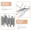 Connecting Dowel Pin Silver 304 Stainless Steel 200pcs 4