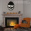 Resin Skull Candle Holder Wall Hanging Skeleton Hook Gothic Haunted Party Decor 4