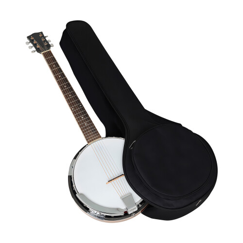 Heavy Duty Banjo Gig Bag Adjustable Shoulder Straps Large