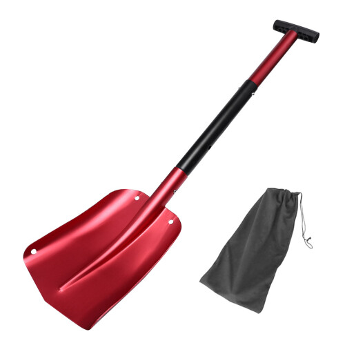 Red Aluminum Outdoor Folding Snow with Ice 2