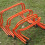 Hurdles For Drills Professional Training Red Color 2set 9