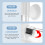2Set Modern Plastic Water Dispenser Faucet for Hot and Cold Use 3