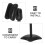 Universal Tabletop Mic Stand Black Abs+iron Adjustable Desk Mount 4