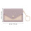 Light Grey Coin Purse Keychain Small Wallet for Women 2