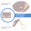 Light Grey Coin Purse Keychain Small Wallet for Women 4