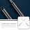 2Pcs Stainless Steel Cutter Sharpening Rods Silver Kitchen Honing Tool 5