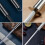2Pcs Stainless Steel Cutter Sharpening Rods Silver Kitchen Honing Tool 6