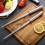 2Pcs Stainless Steel Cutter Sharpening Rods Silver Kitchen Honing Tool 9