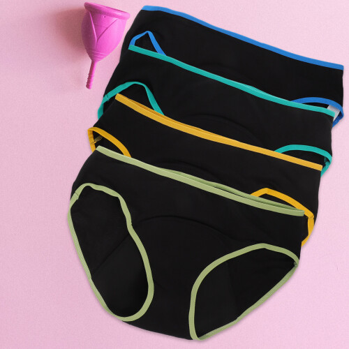 4pcs Comfortable Breathable Briefs Basic Daily Use 2