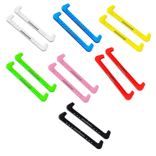Adjustable Skate Blade Cover Elastic Skate Protector-Yellow 1