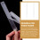 2Pcs Durable Transparent Music Score Clips Practical Book Holders 3