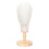 linen block head mannequin for hair extensions wigs display 5