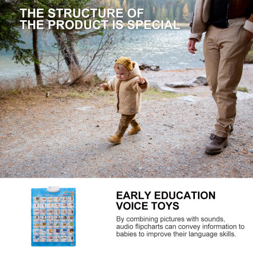 Audio Wall Chart Educational Preschool Toy for Kids 2