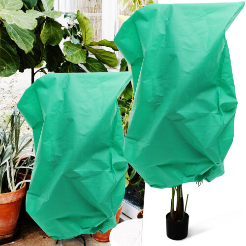 Green Nonwoven Plant Covers For Winter 2