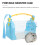Plastic For Small Animals Travel Carrying Case 4